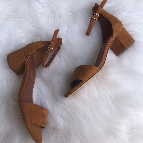 Free People Mariglod Suede Block Heel Sandal - Picture 2 of 7